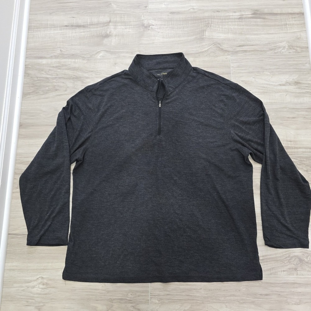 F/X Fusion 1/4 Zip Pull Over Men's Large Gray XL